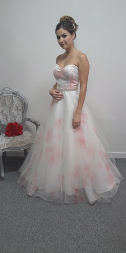 Veromia floral wedding dress - ,