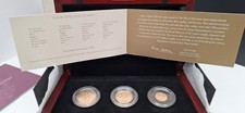 2022?MEMORIAL?3 GOLD PROOF SOVEREIGN SET??QUEEN ELIZABETH II?LOW COA0428?