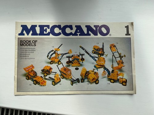 Meccano book models - meccano, of