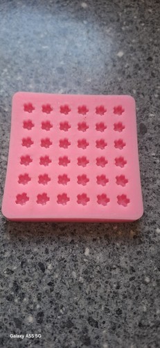 Silicone polymer clay flower - silicone,