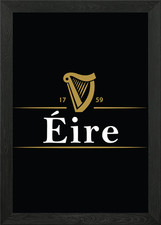 Eire Guiness Framed Wall Art