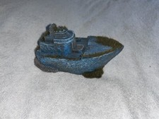 Shipwreck Sunken Ship Boat Fish Tank Aquarium Decoration Resin Ornament