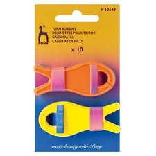 Pony Yarn Bobbins For Knitting Fun Fish Shape Pack Of 10