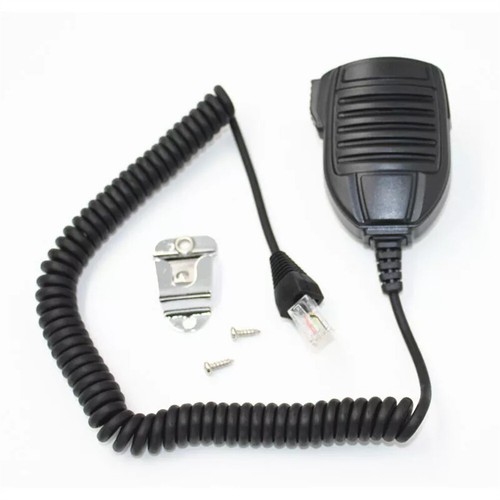 Hand microphone speaker - hand,