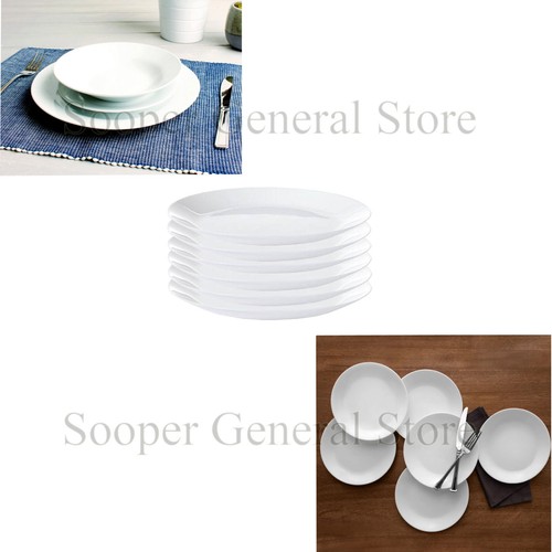 White plates bowls crockery - plates,