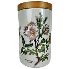 PORTMEIRION POTTERY Stoke on Trent large round jar with lid 18 cm Made in UK