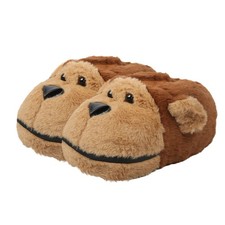 A2Z Girls Boys Womens Mens 3D Monkey Animal Slippers Cute Face Indoor Footwear