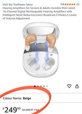 Invisible Hearing Amplifier