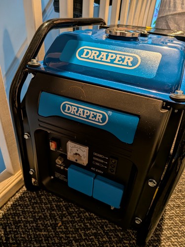 Draper2 8kw petrol generator - petrol,