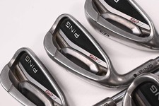 Left Hand Ping G25 Irons / 6-PW+SW / Black Dot / Regular Flex Ping CFS Shafts