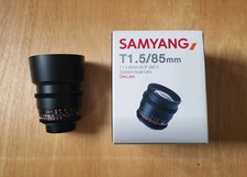 Samyang 85mm t1.5  Nikon F