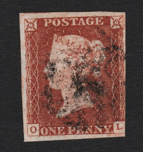 1841 red brown sg7 - 1d,