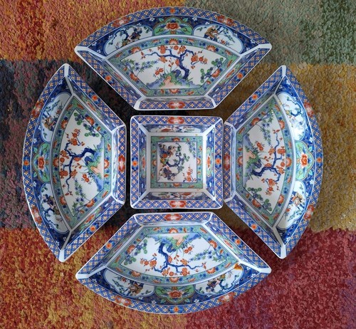 Japanese imari style piece - imari,