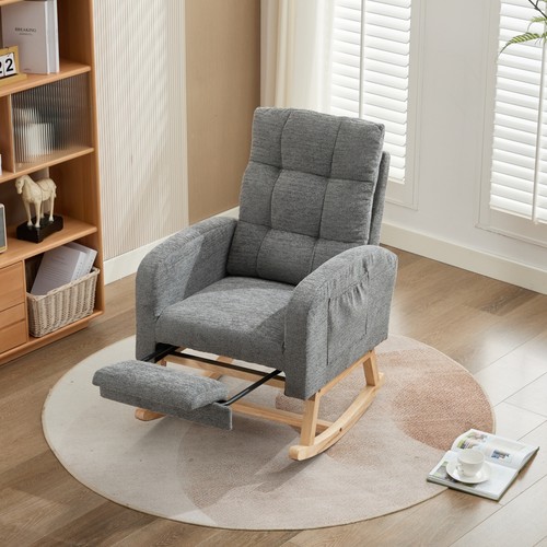 Nursery rocking chair - rocking,