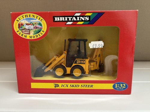 Britains 09453 jcb 1cx - jcb, skid