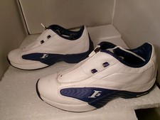 Reebok Answer DMX I3 Allen Iverson Retro Men Size 12 Blue/White Basketball Shoes