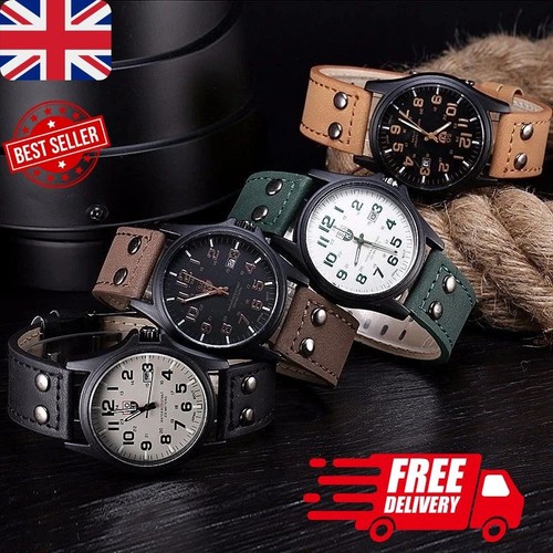 Men military leather - men’s,