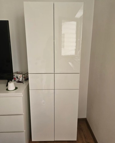 Tall kitchen storage cupboard - kitchen,
