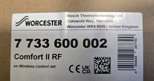 Worcester greenstar comfort - worcester, 2