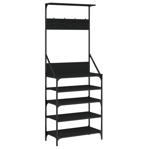 Clothes rack with shoe - clothes,