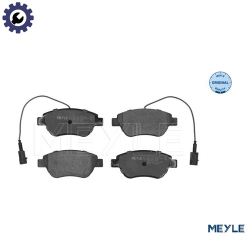 Brake pad set disc - pad, 025