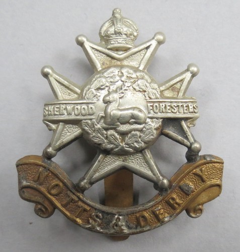 Cap badge sherwood foresters - cap,