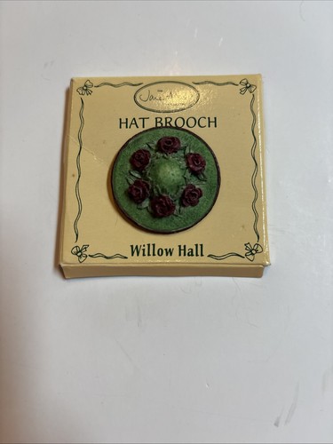 Vintage jane asher hat - asher, brooch
