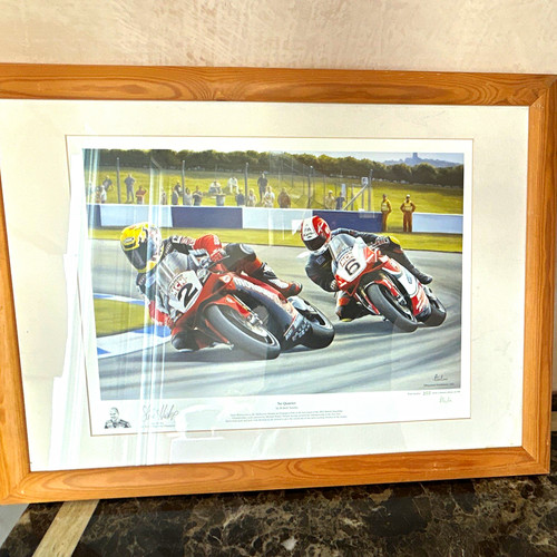 Signed print steve - of,