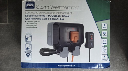 Electrical weatherproof 13a - bg,