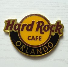 Magnet Hard Rock Cafe Orlando Classic Logo Larger Lettering NEW