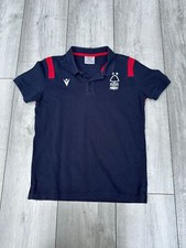 Nottingham Forest FC Polo T-Shirt | Macron Kit | Child 10 Years | Football Top