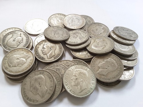 King george half crown - george,