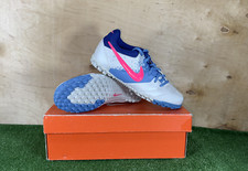 Nike 5 Bomba White 415128-164 TF White Boys Kids boots Cleats Football/Soccers