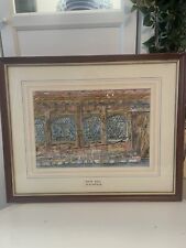 ALDEBURGH Watercolour Painting TOM FELGATE Suffolk 2001 Medieval Moot Hall