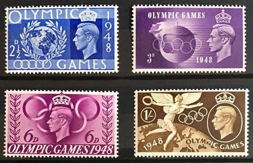 Kgvi 1948 olympic games set - gb,