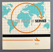 HANDLEY PAGE DART HERALD MANUFACTURERS BROCHURE THE SHAPE OF SERVICE AIRLINE