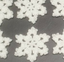 10 Hand Crochet Applique