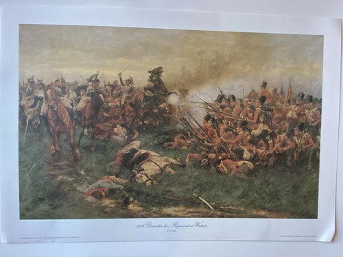 Napoleonic military art print - ,
