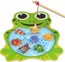 Vicloon Wooden Fish Toy, 10pcs