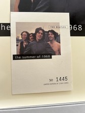 LIMITED EDITION The Beatles The Summer Of 1968 Box Set Book and Flyer