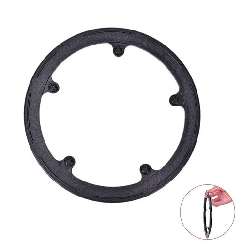 Bike crank wheel chain guard - wheel,