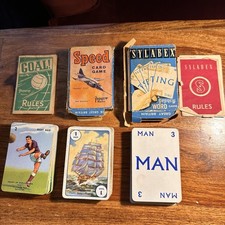 3 Vintage Pepys Card Games