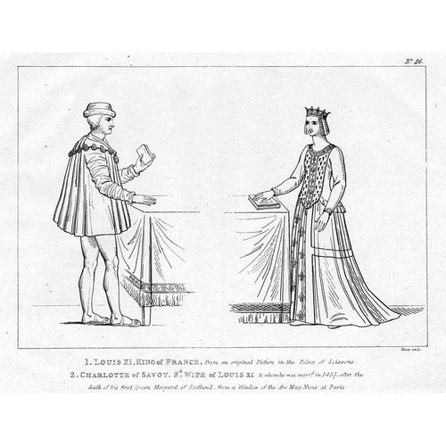 France king louis his 2nd - france, xi