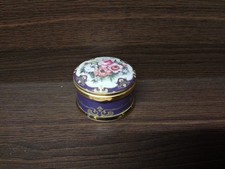 Falcon China Trinket Box 