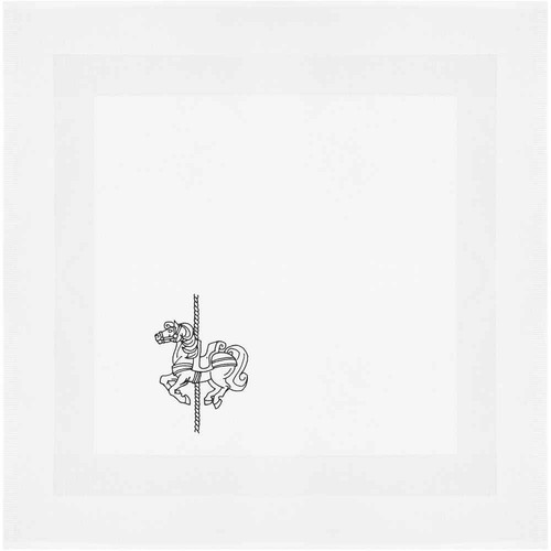 Fairground horse napkin - 'fairground, horse'