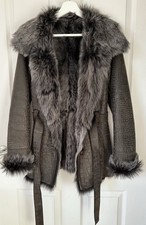 Brown Real Sheepskin Coat