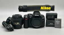 Nikon D3000 DSLR Camera+AF-S