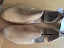 Vintage/Antique French Hinged Wooden Shoe Lasts/ Stretchers