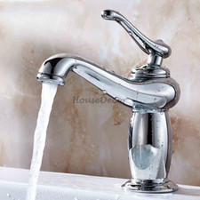 Retro Chrome Bathroom Sink