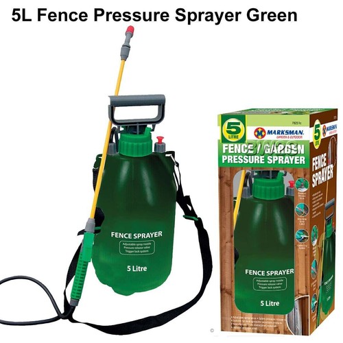 Pressure fence sprayer - pressure,
